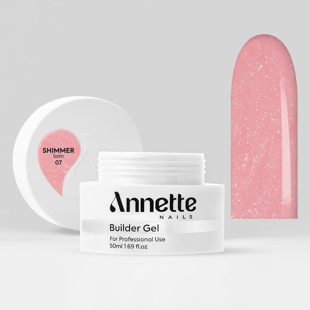Gel Constructie Shimmer Satin - 50ml Annette Nails GBS-07-50