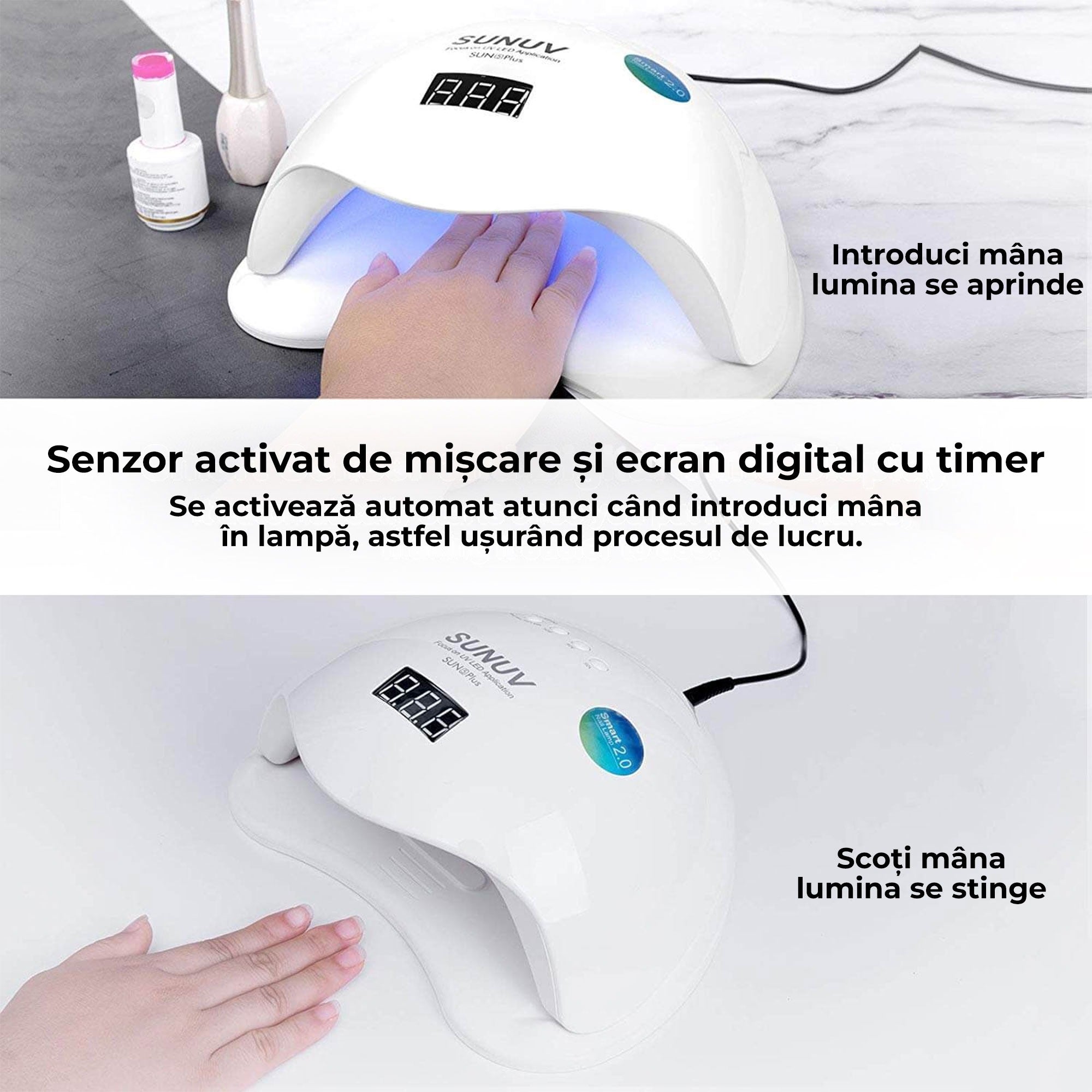 Lampă UV LED SUNUV SUN 5 Plus Smart 2.0
