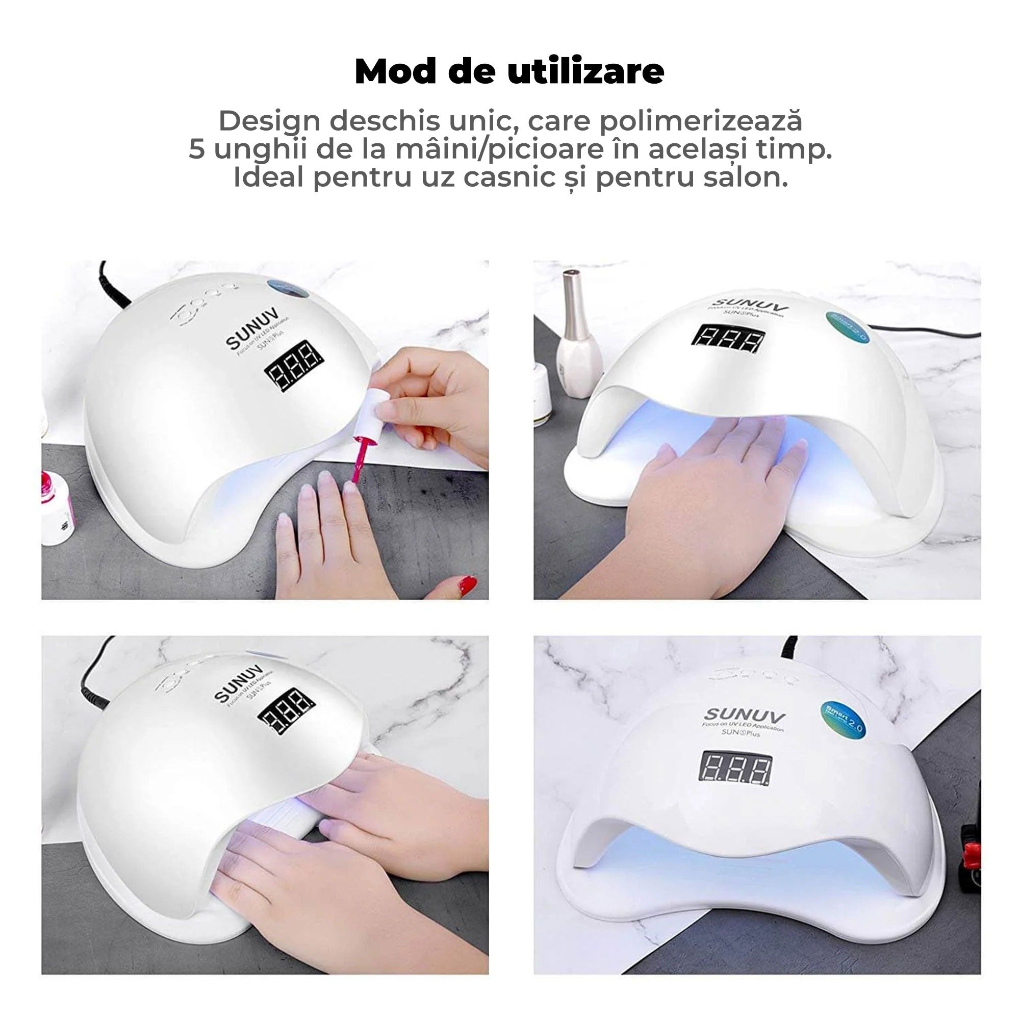 Lampă UV LED SUNUV SUN 5 Plus Smart 2.0