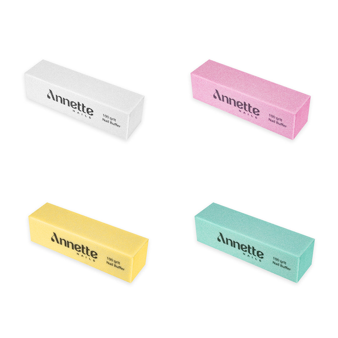 Buffer Unghii Annette Nails - 100 grit, diverse culori