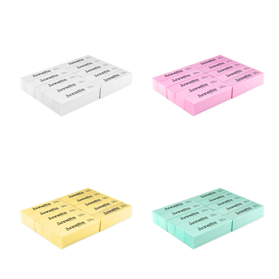 Set Buffer Unghii 10 buc 100 grit Roz Annette Nails PBF-01-100P-S10