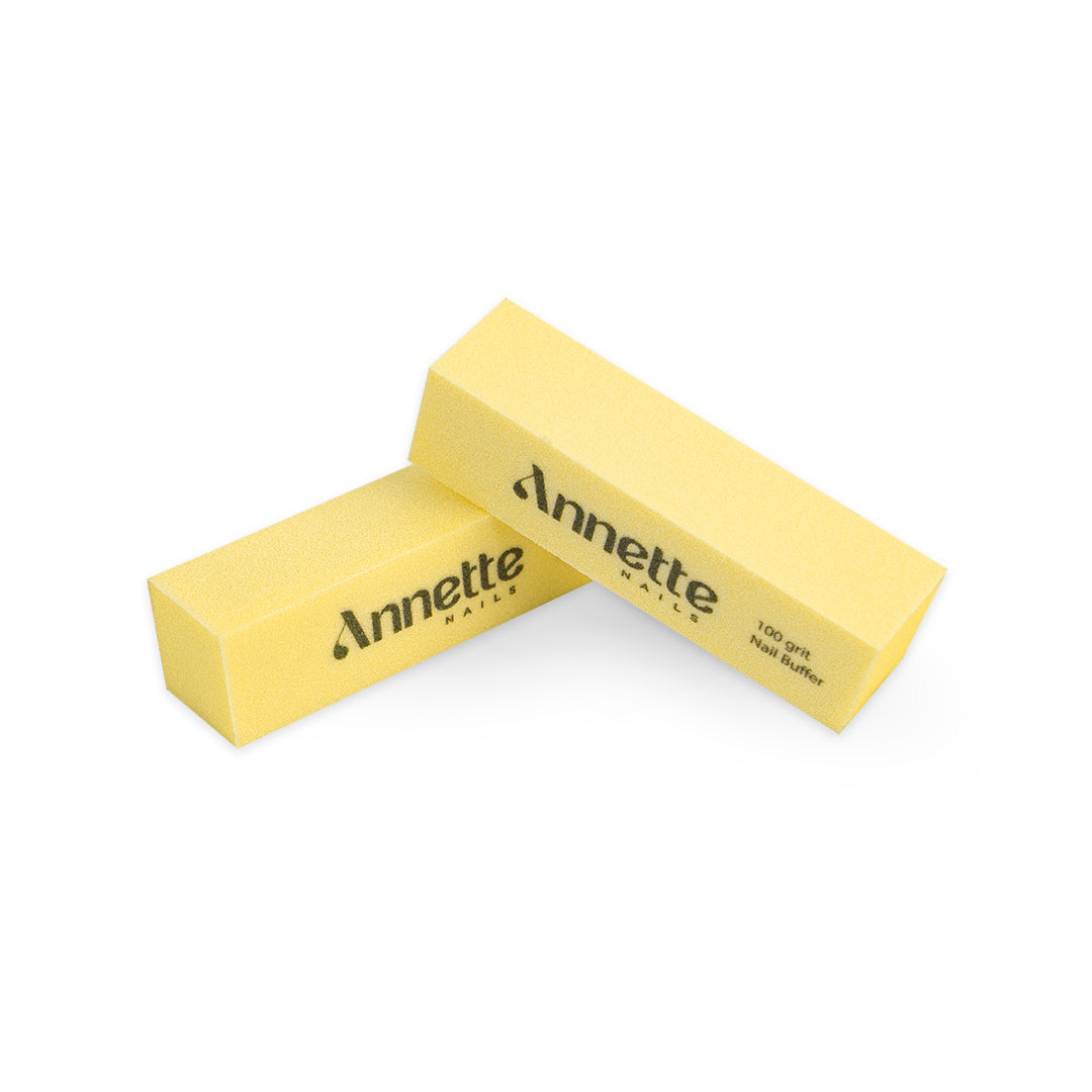 Set Buffer Unghii 10 buc 100 grit Galben Annette Nails PBF-01-100Y-S10