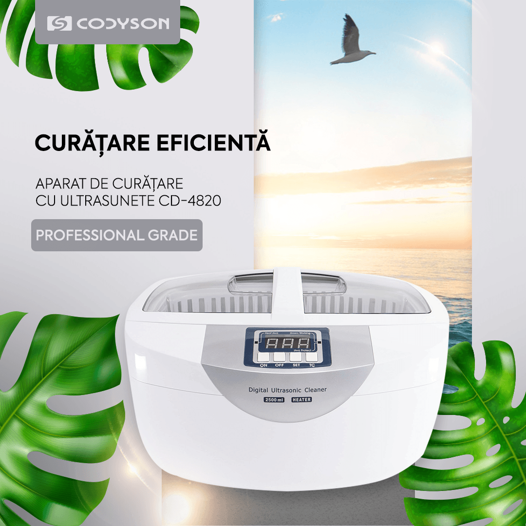 Aparat de curățare cu ultrasunete Codyson CD-4820