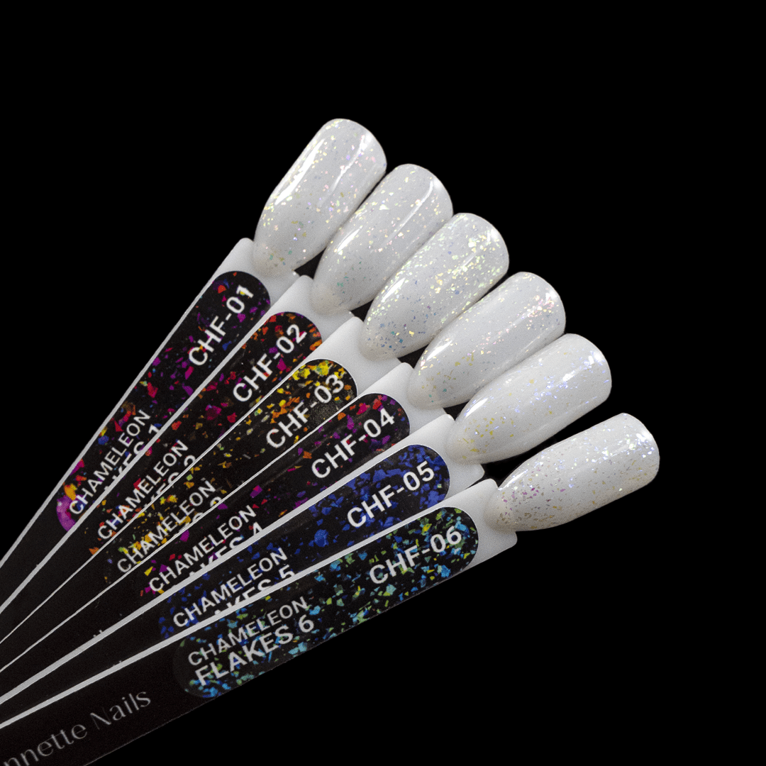 Top Coat AnnetteNails Chameleon flakes 1 no wipe CHF-01 - 12ml