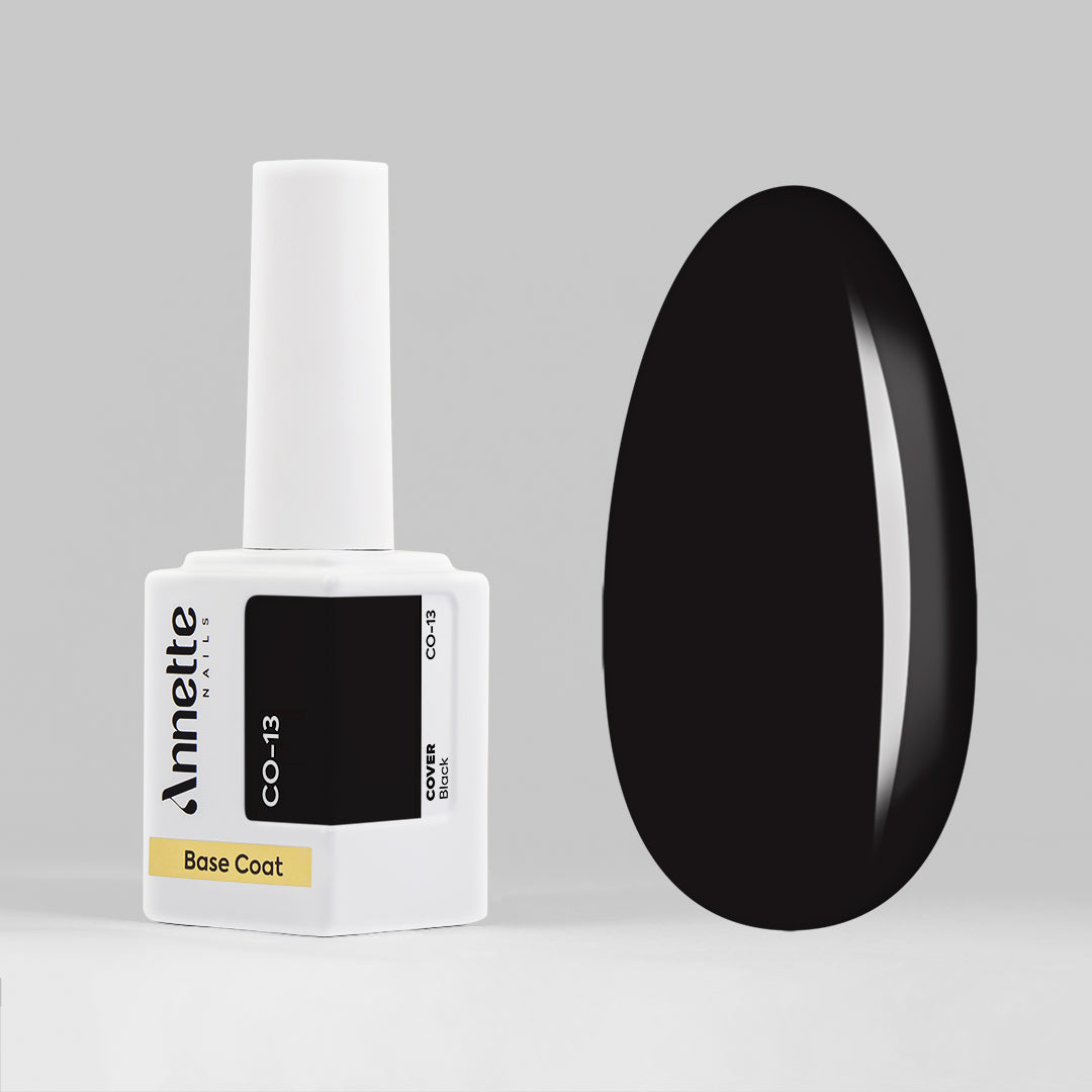 Baza Rubber Cover Black - 12ml Annette Nails CO-13