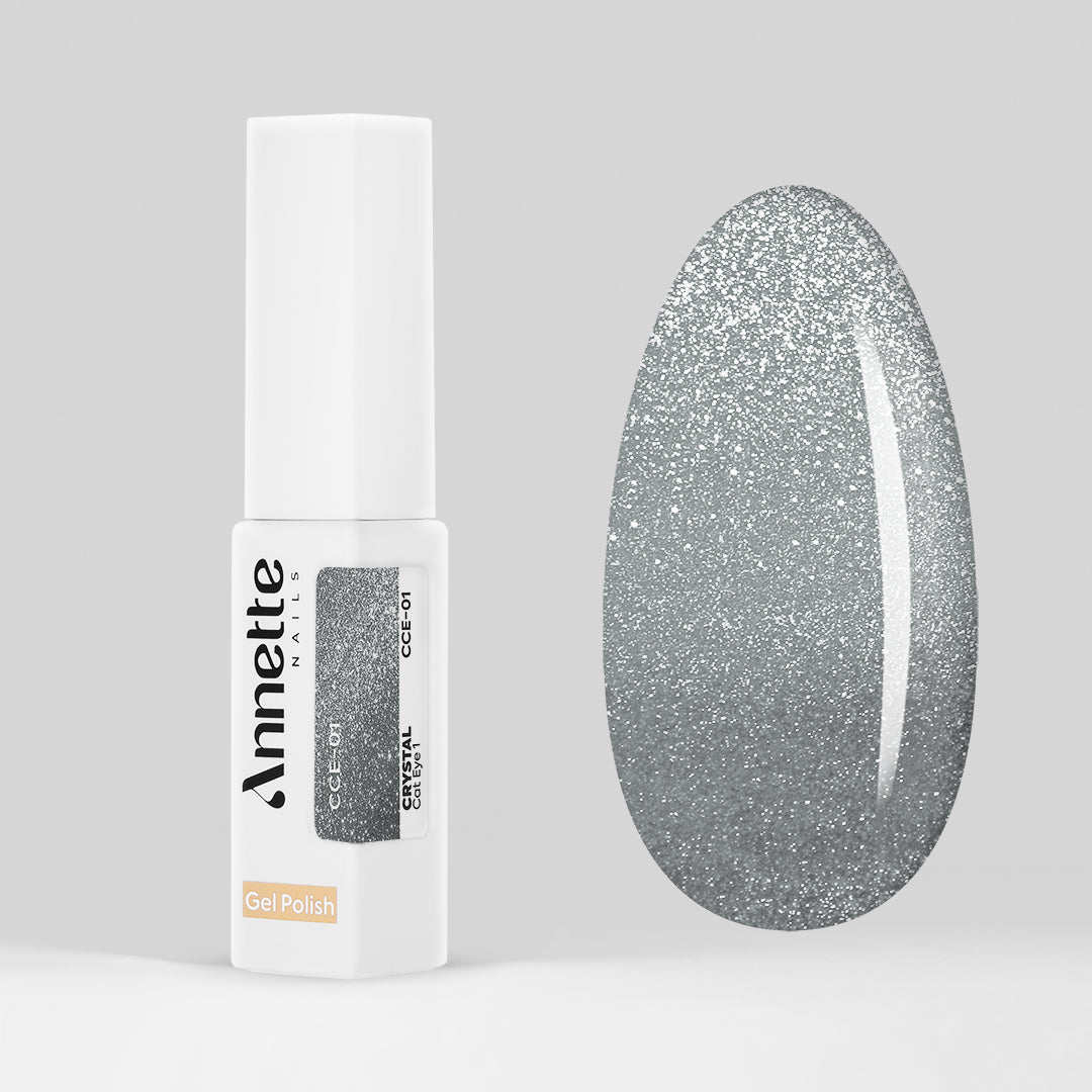 Oja Semipermanenta Crystal Cat Eye 1 CCE-01 - 8ml Annette Nails