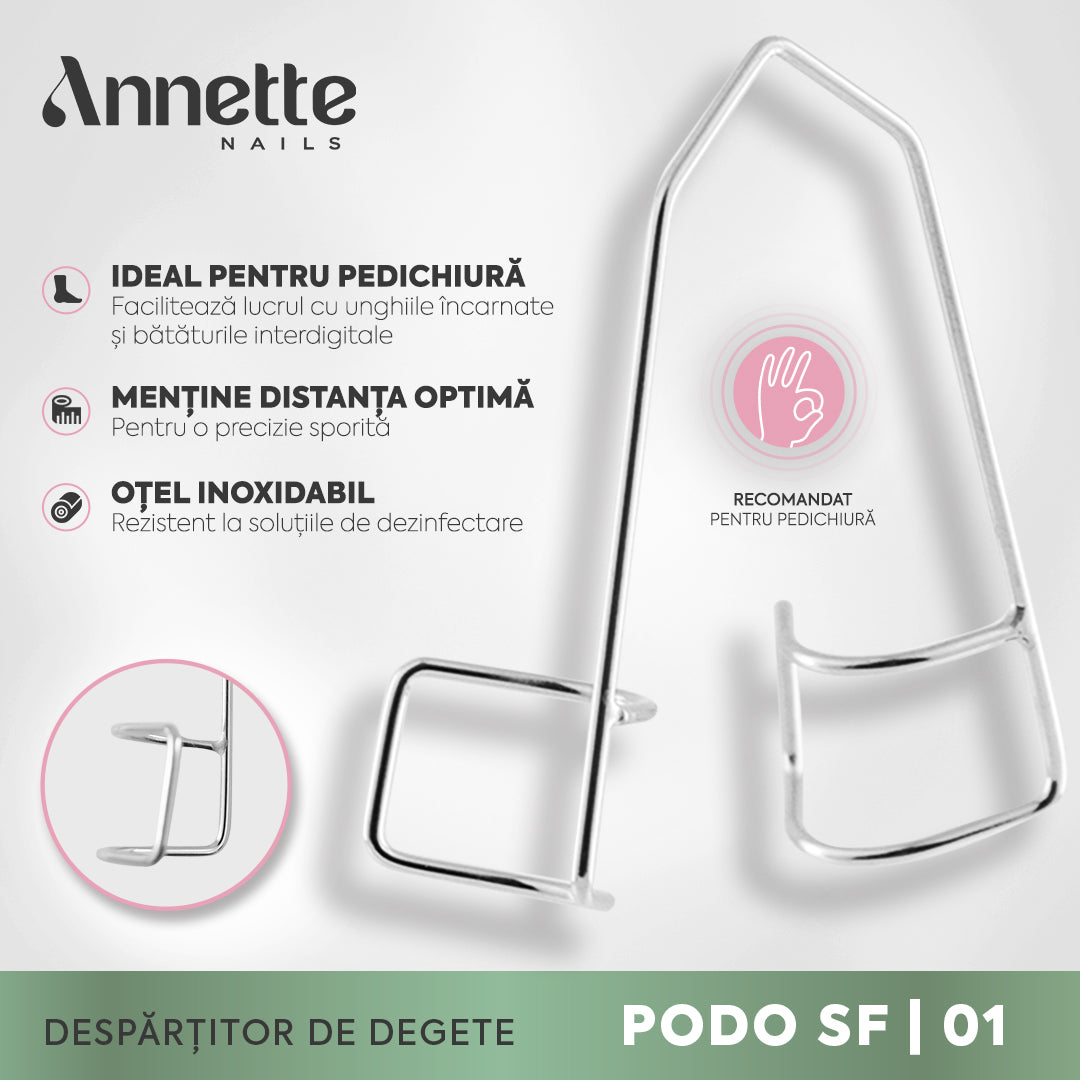 Despartitor Degete Pedichiura Annette Nails PODO SF-01