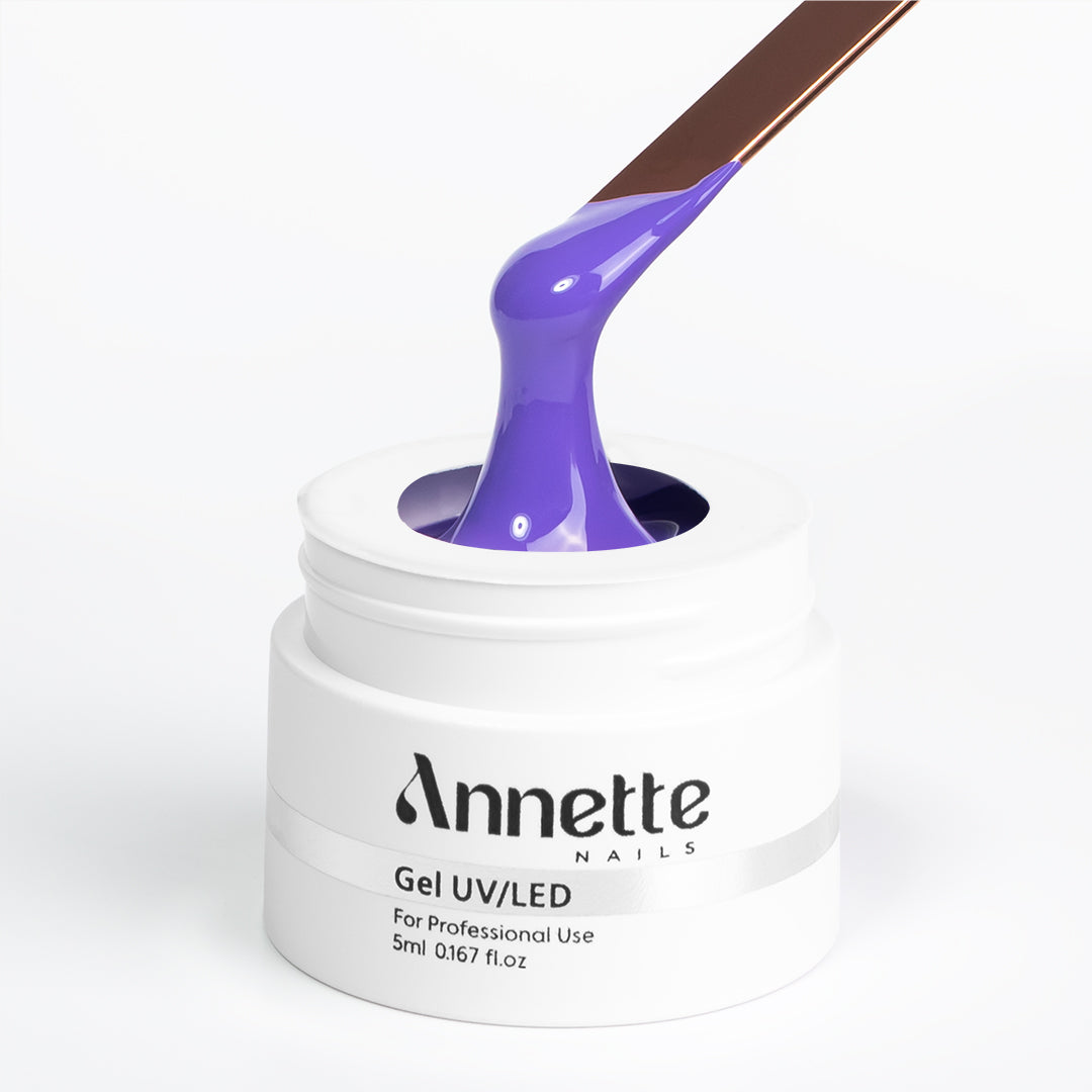 Paint Gel Solid Purple 12 Wipe - 5ml Annette Nails GPS-12