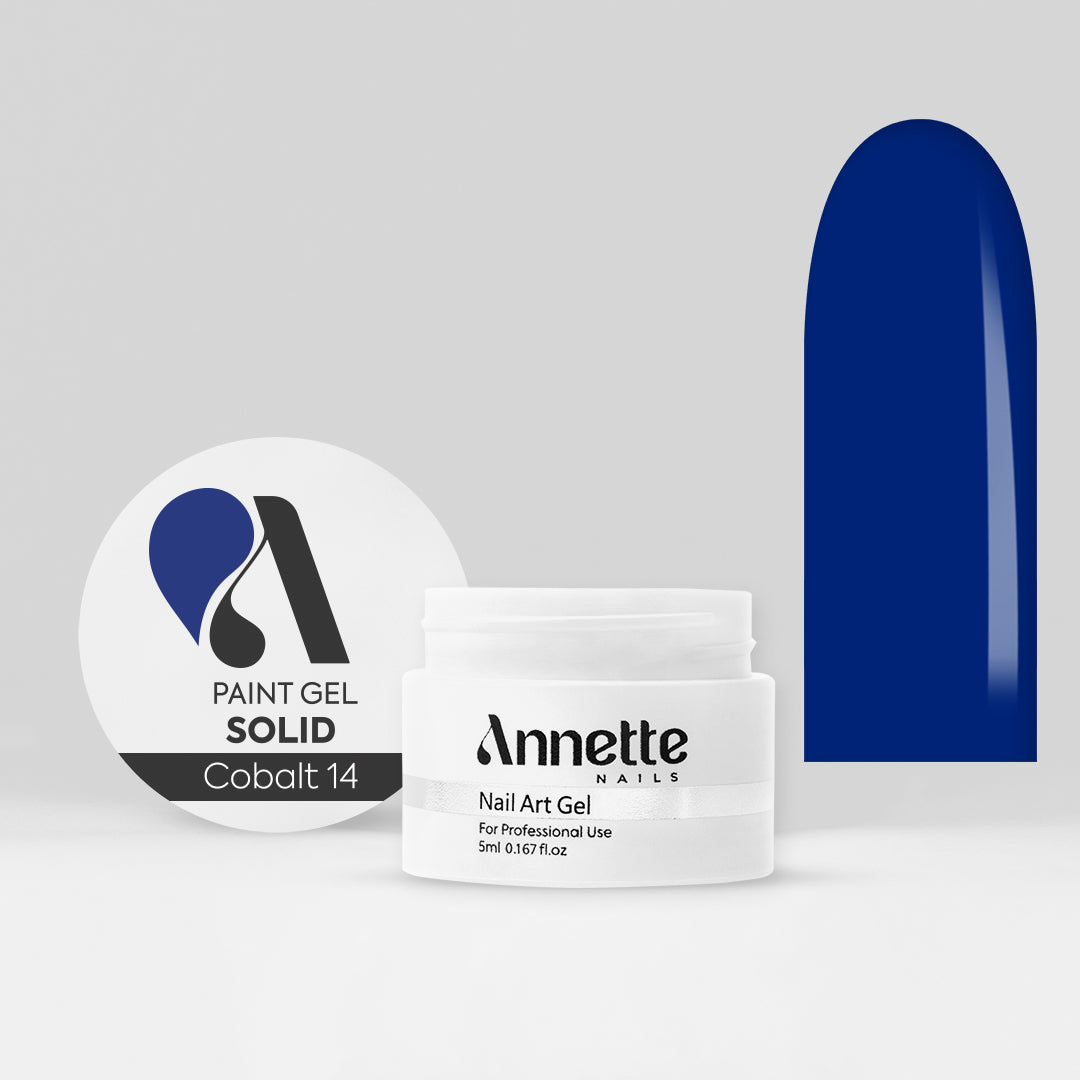 Paint Gel Solid Cobalt 14 Wipe - 5ml Annette Nails GPS-14
