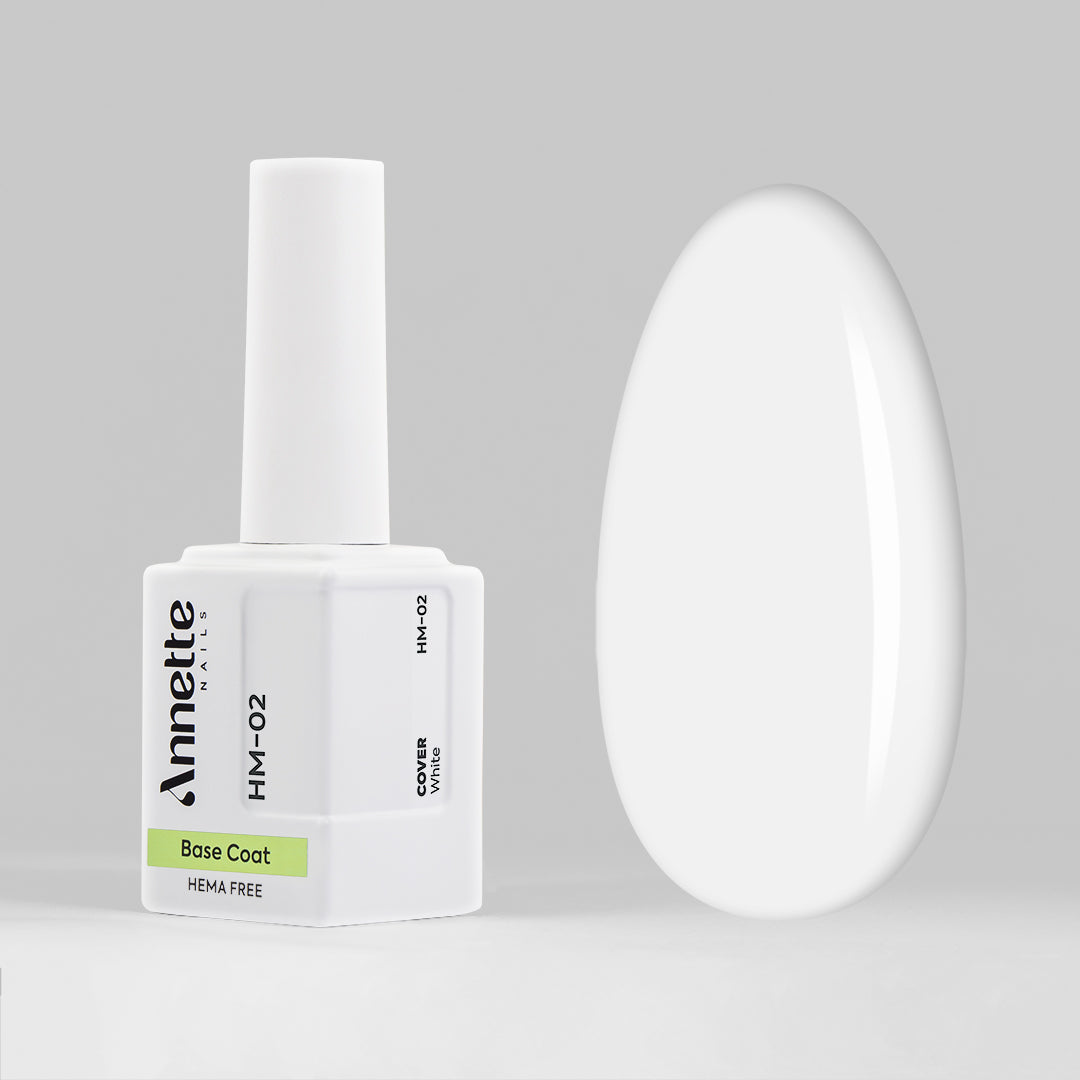 Baza Rubber Hema Free Cover White - 12ml Annette Nails HM-02