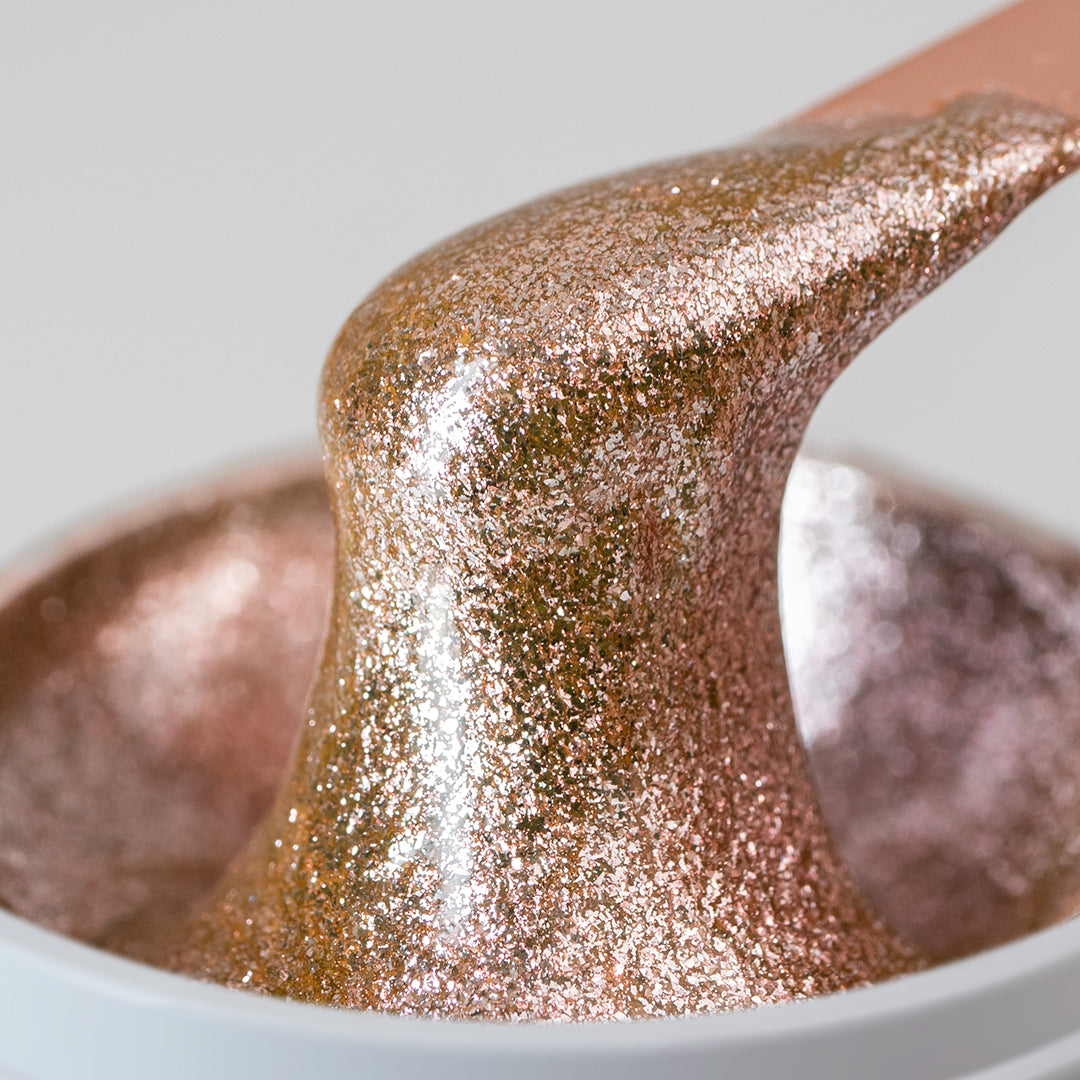 Paint Gel Metallic Champagne 02 Wipe - 5ml Annette Nails