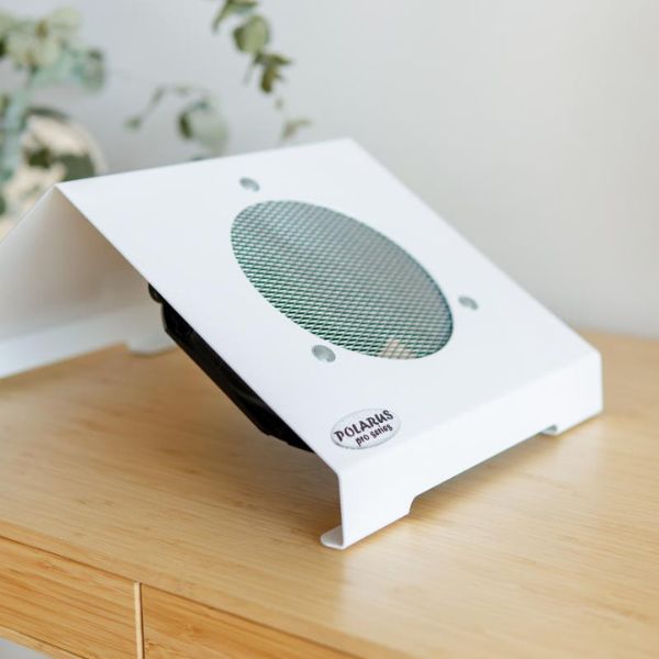 Aspirator pentru manichiură Polarus ND PRO MAX (alb, fără suport)