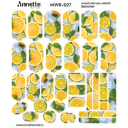 Nail Wraps Manichiura Summer 27 Annette Nails MWR-027
