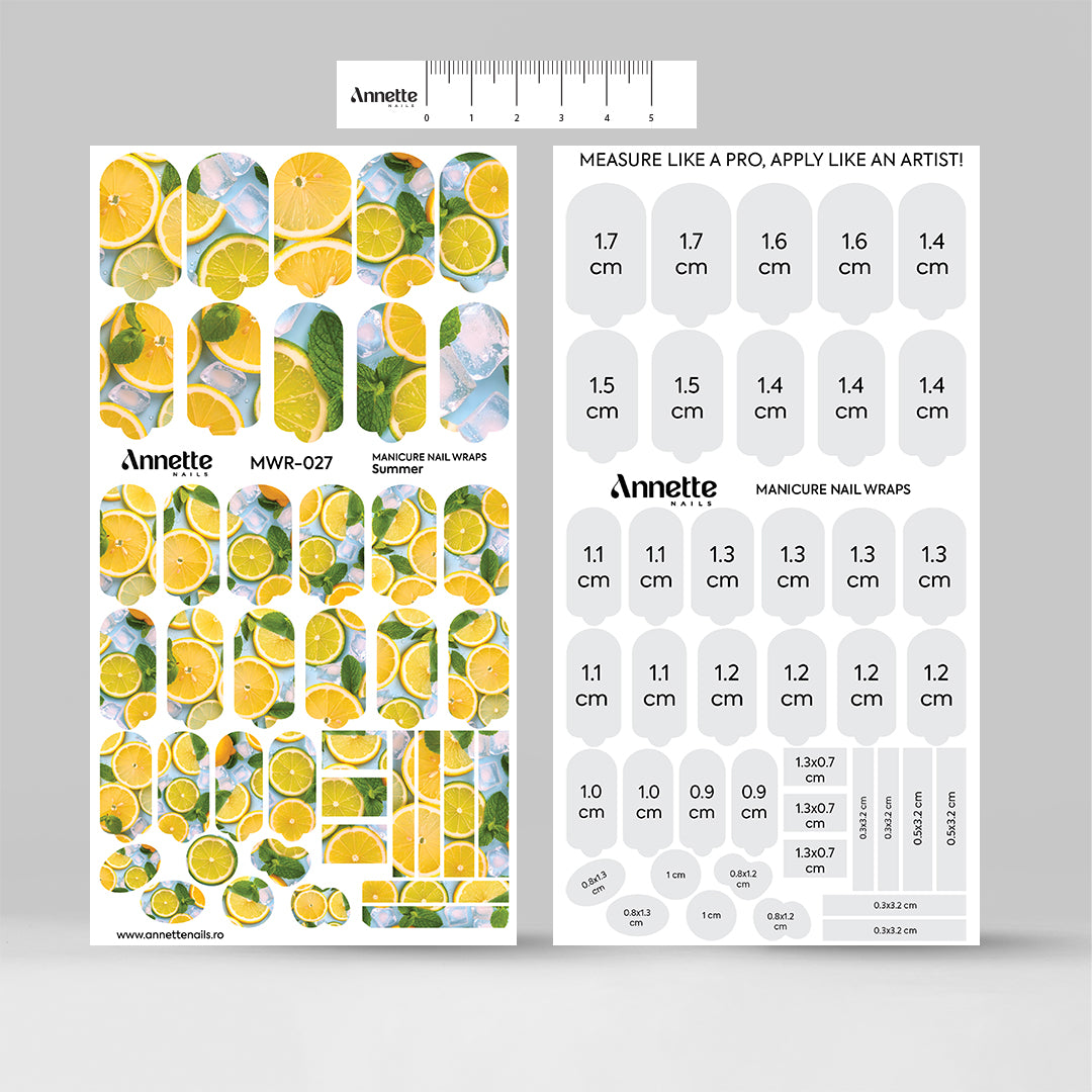 Nail Wraps Manichiura Summer 27 Annette Nails MWR-027