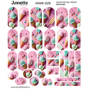 Nail Wraps Manichiura Summer 29 Annette Nails MWR-029