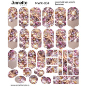 Nail Wraps Manichiura Summer 34 Annette Nails MWR-034