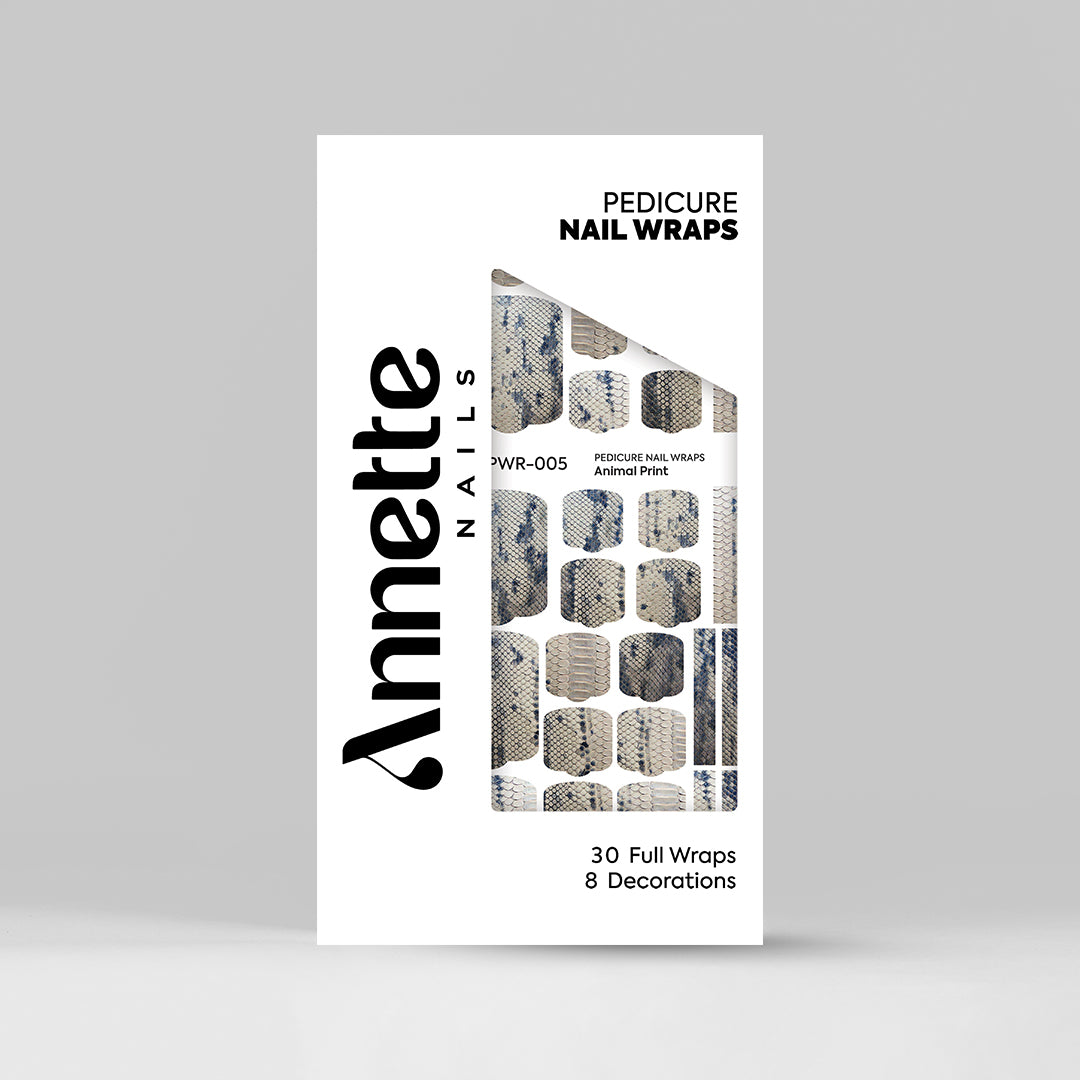 Nail Wraps Pedichiura Animal Print 5 Annette Nails PWR-005