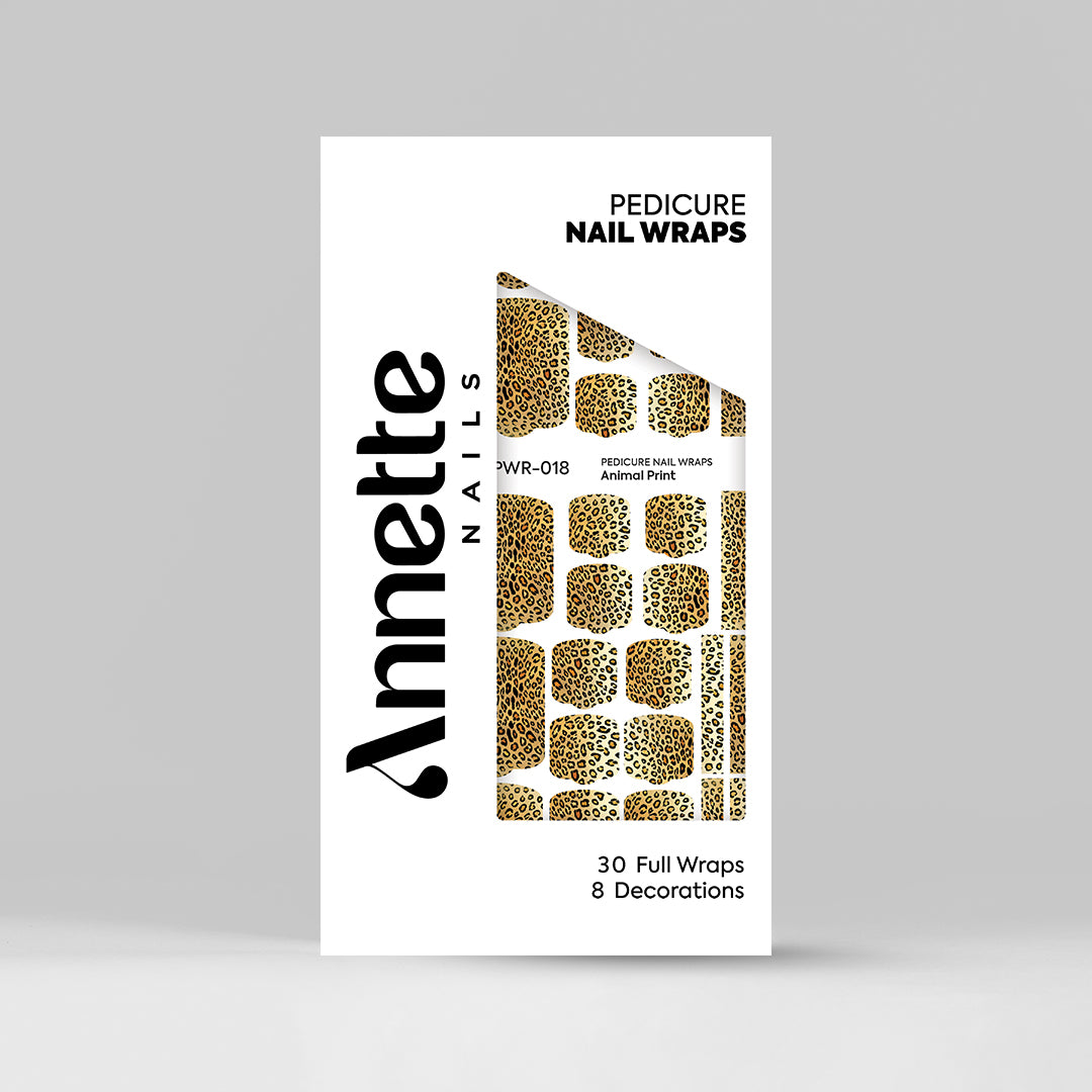Nail Wraps Pedichiura Animal Print 18 Annette Nails PWR-018