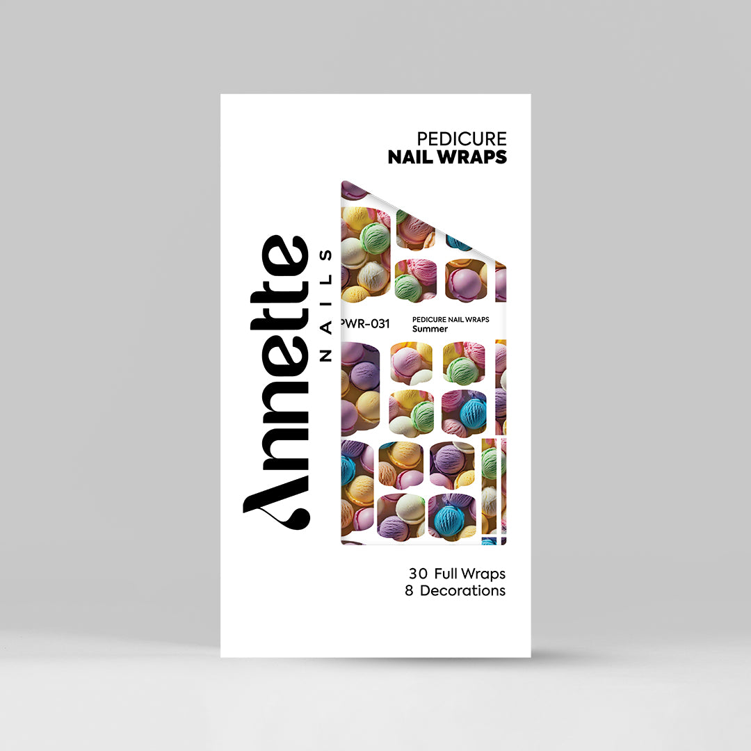 Nail Wraps Pedichiura Summer 31 Annette Nails PWR-031