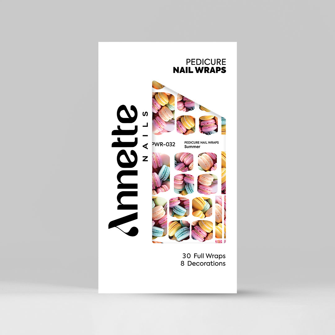Nail Wraps Pedichiura Summer 32 Annette Nails PWR-032
