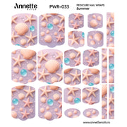 Nail Wraps Pedichiura Summer 33 Annette Nails PWR-033