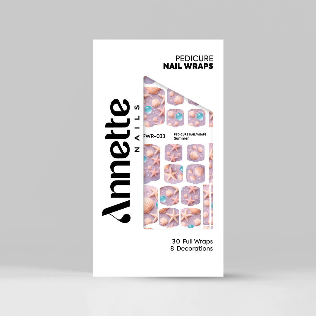 Nail Wraps Pedichiura Summer 33 Annette Nails PWR-033
