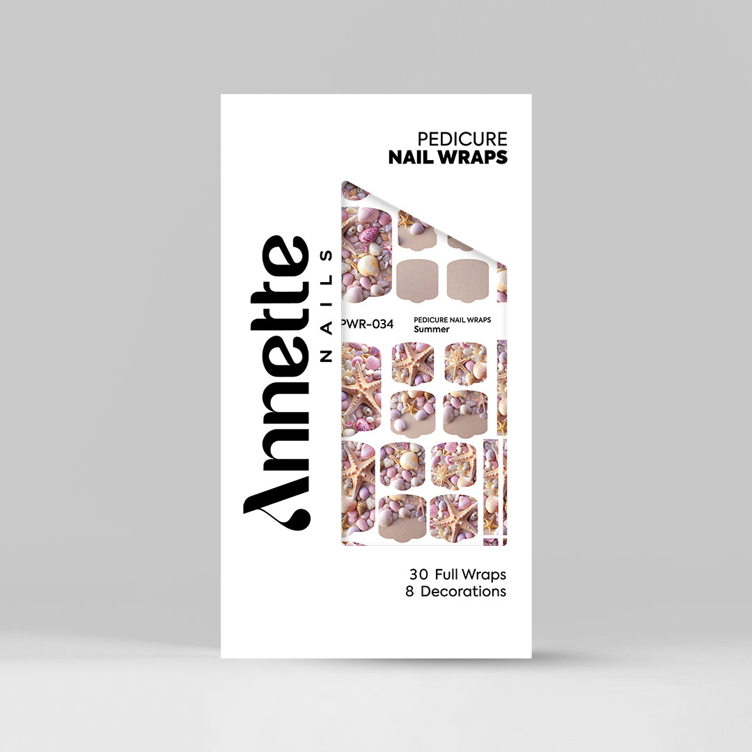 Nail Wraps Pedichiura Summer 34 Annette Nails PWR-034