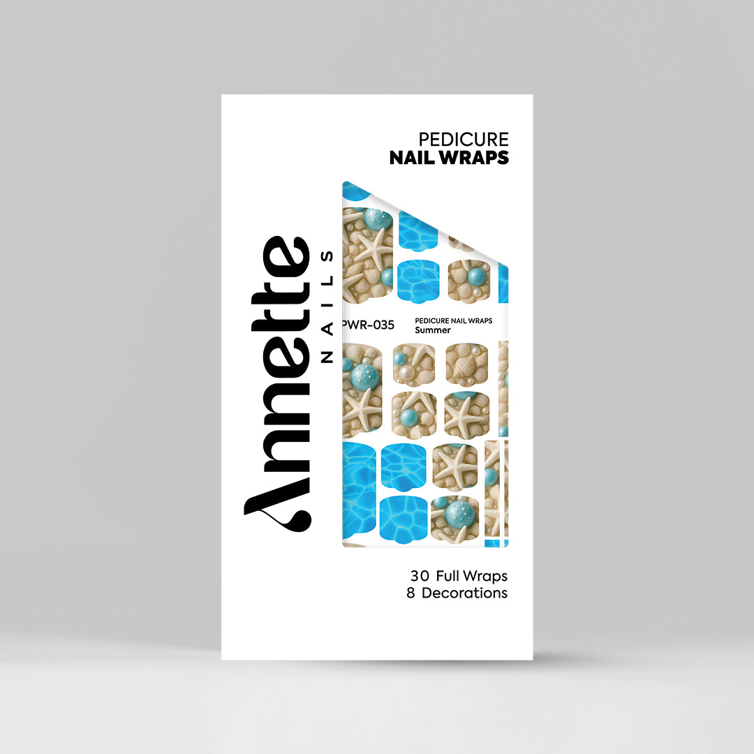 Nail Wraps Pedichiura Summer 35 Annette Nails PWR-035