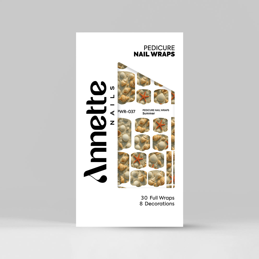 Nail Wraps Pedichiura Summer 37 Annette Nails PWR-037