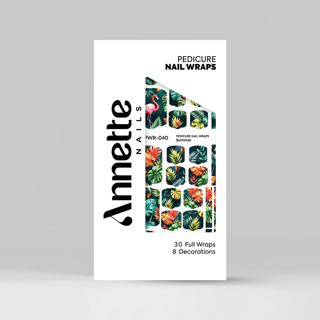 Nail Wraps Pedichiura Summer 40 Annette Nails PWR-040