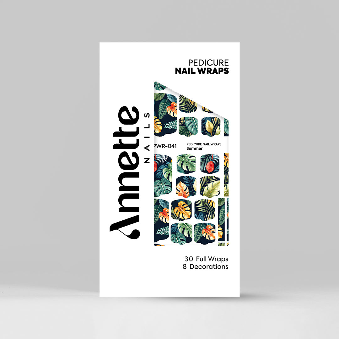 Nail Wraps Pedichiura Summer 41 Annette Nails PWR-041