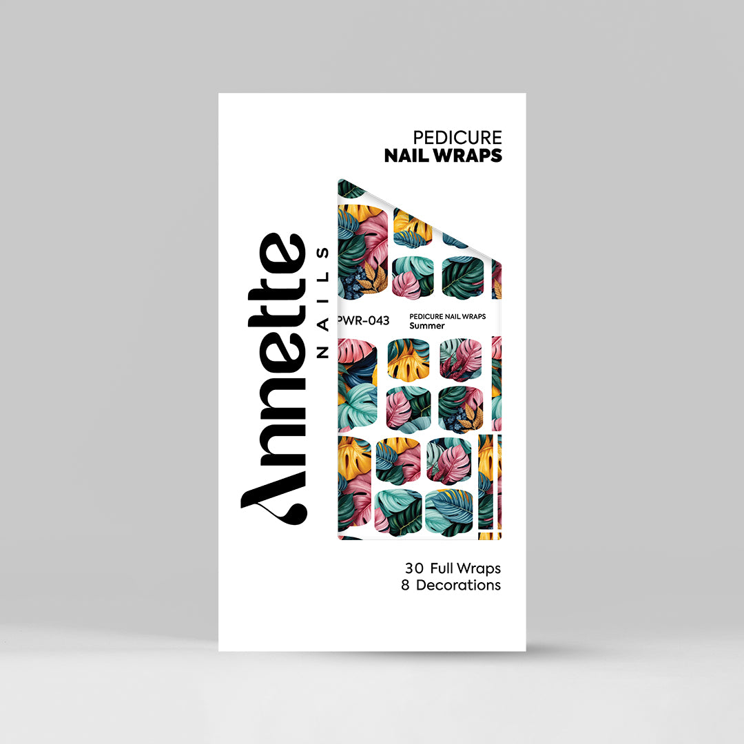Nail Wraps Pedichiura Summer 43 Annette Nails PWR-043