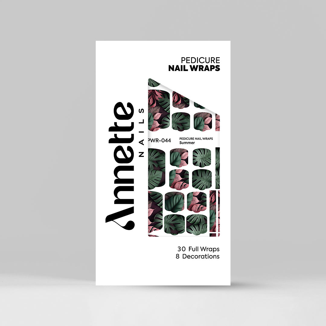 Nail Wraps Pedichiura Summer 44 Annette Nails PWR-044