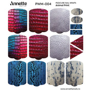 Nail Wraps Pedichiura Max Animal Print 4 Annette Nails PWM-004