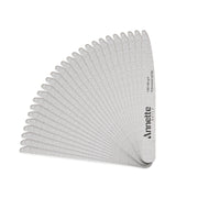 Set Pile Unghii Annette Nails din lemn, 50 buc - Zebra, 100/180 grit