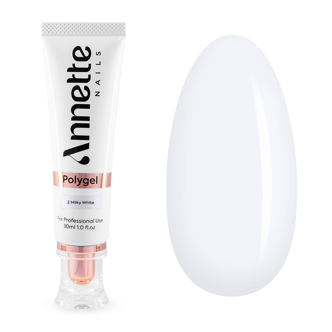 Polygel Cover 2 Milky White - 30ml Annette Nails PG-02