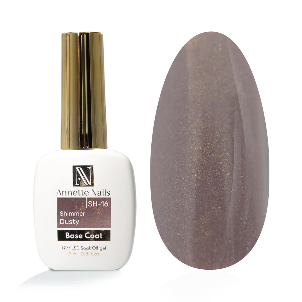 Baza Rubber Shimmer Dusty - 12ml Annette Nails SH-16