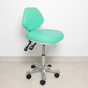 Scaun Cosmetica Hidraulic Pentru Tehnician - Turcoaz