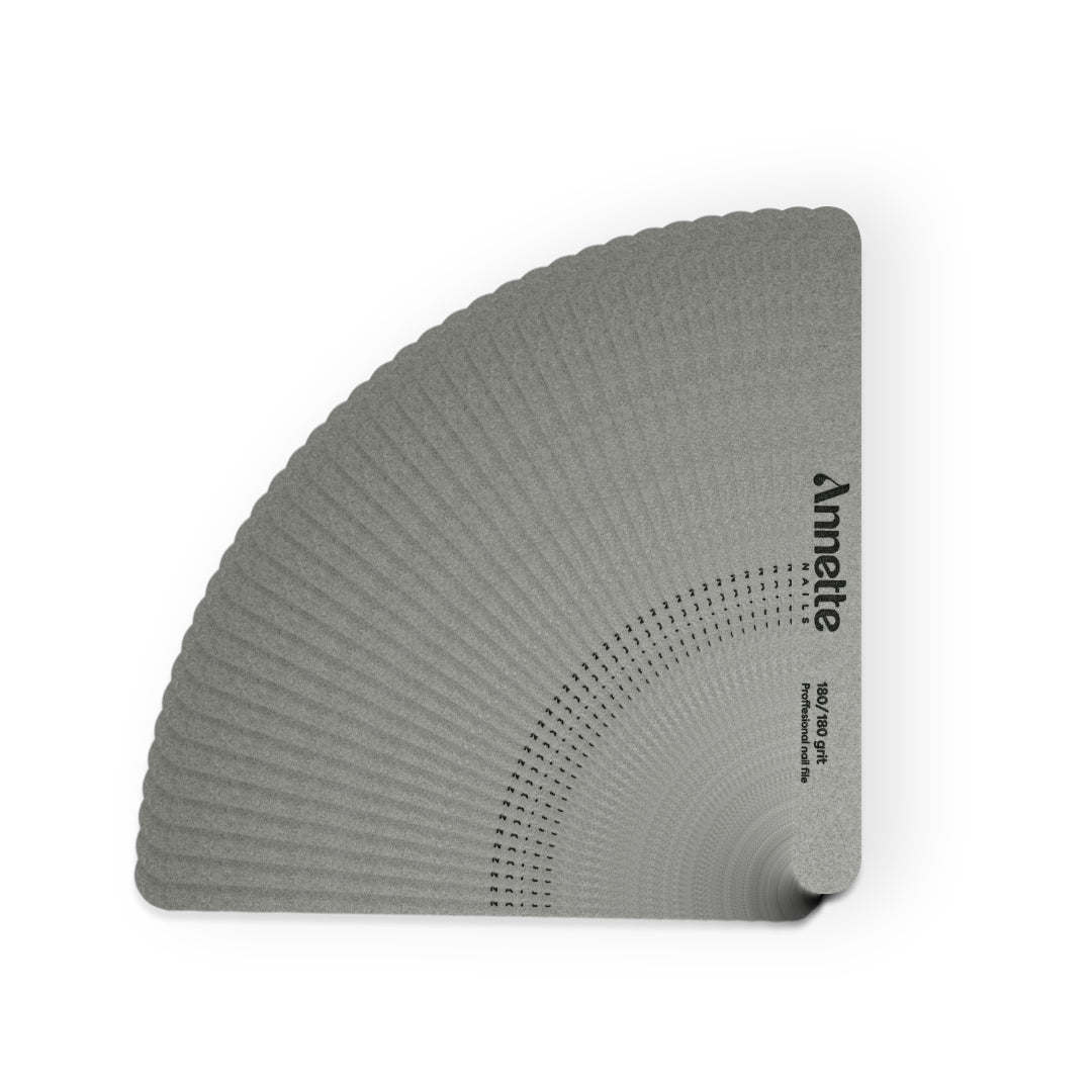 Set Pile Unghii din Lemn Ovale 50 buc 180/180 grit Gri Annette Nails PWD-01-180/180G-S50