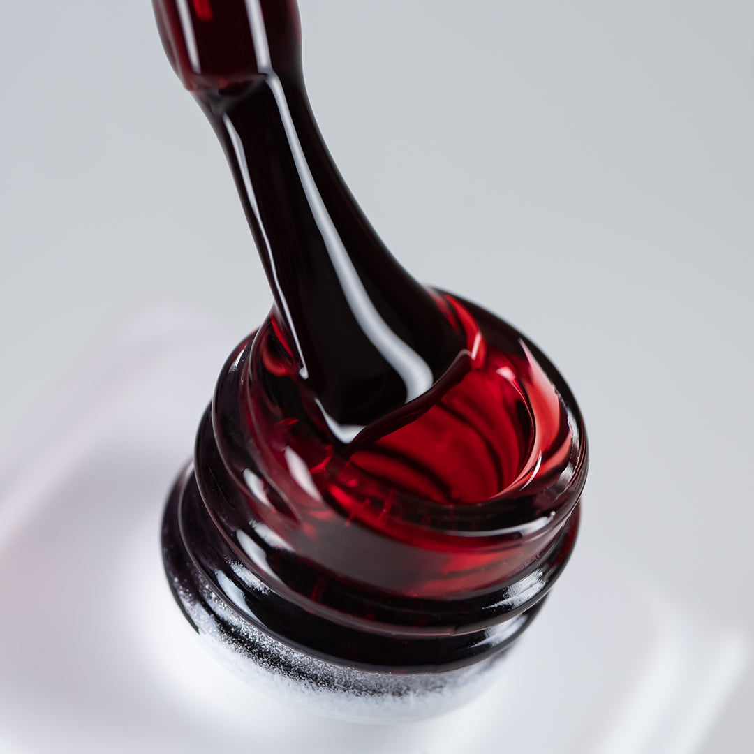 Top Coat Glass 3 Red - 12ml Annette Nails TGL-03-12