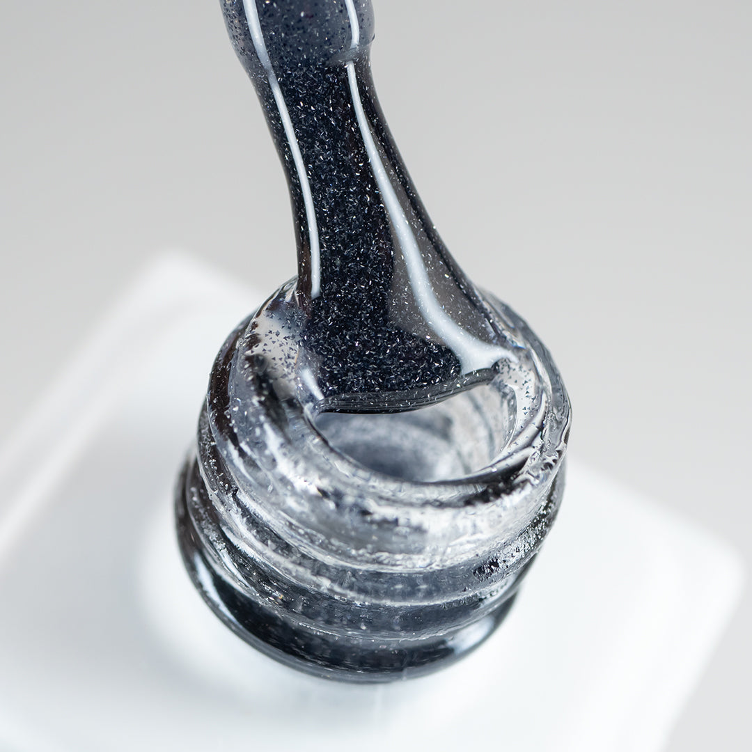 Top Coat AnnetteNails Reflective black no wipe TRE-02 - 12ml