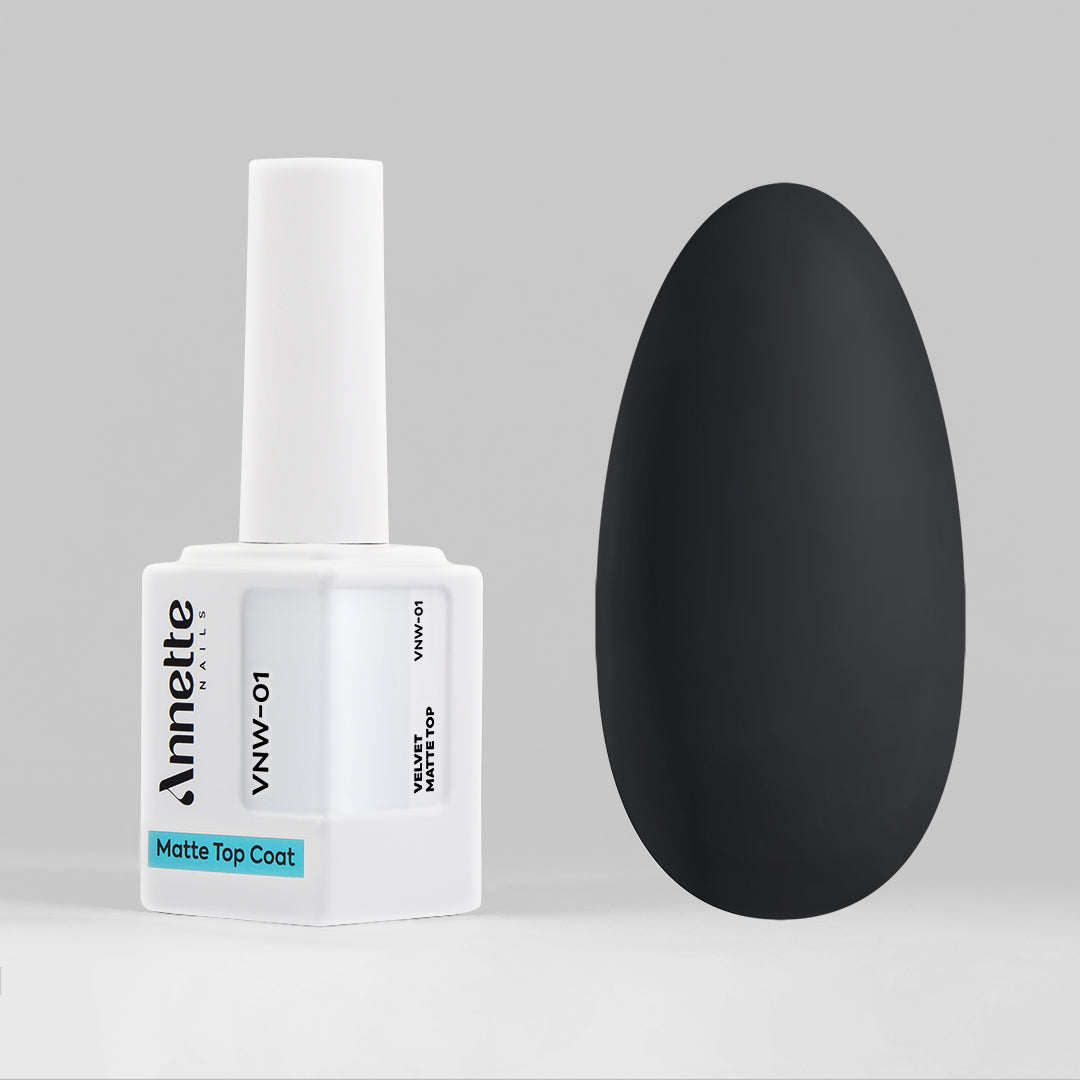 Top Coat AnnetteNails Velvet matte no wipe VNW-01 - 12ml