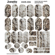 Nail Wraps Manichiura Animal Print 6 Annette Nails MWR-006