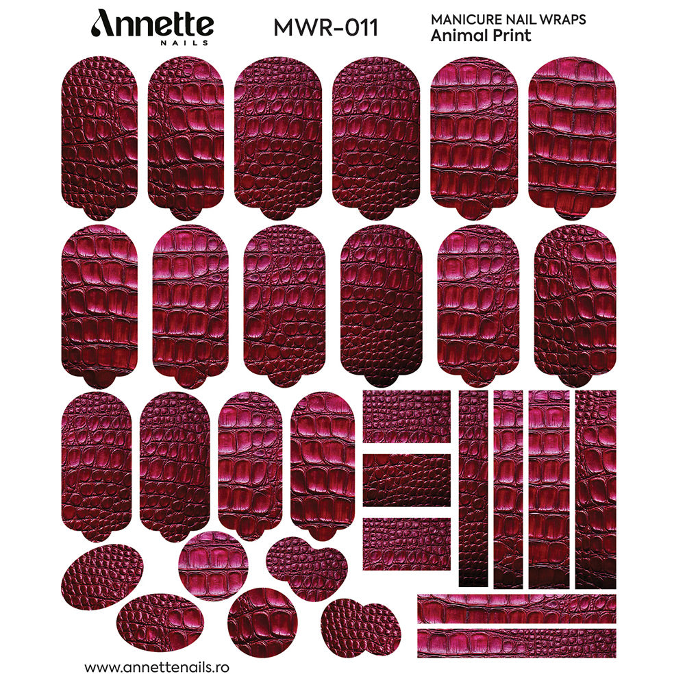 Nail Wraps Manichiura Animal Print 11 Annette Nails MWR-011
