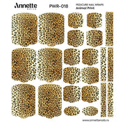 Nail Wraps Pedichiura Animal Print 18 Annette Nails PWR-018