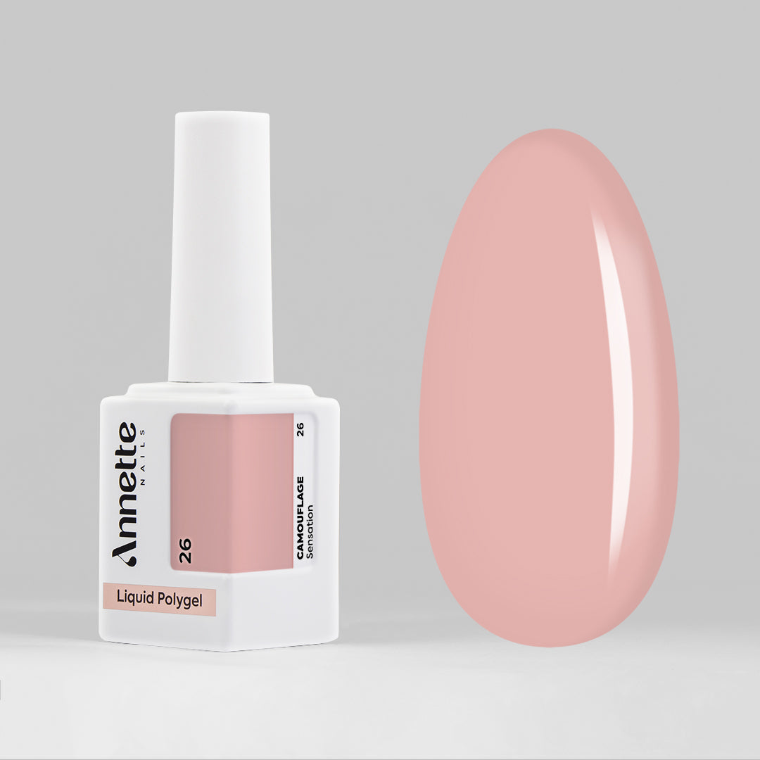 Polygel Lichid Camouflage Sensation 26 - 12ml Annette Nails LP-26