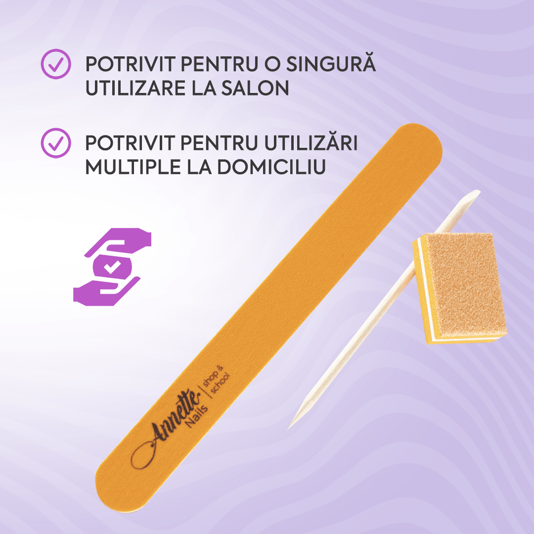 Set de Manichiura AnnetteNails (Portocaliu)